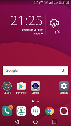 Simple weather & clock widget Screenshot8