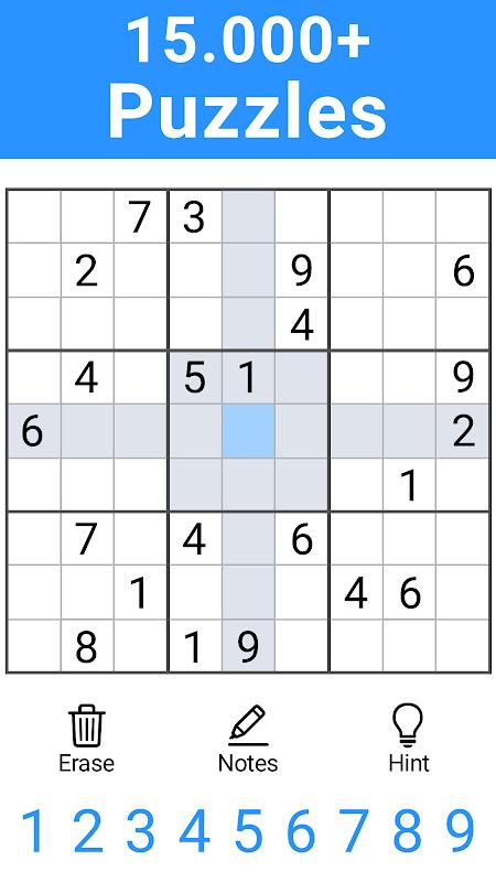 Sudoku - Puzzle & Brain Games Screenshot2