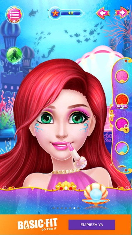 Mermaid Princess Makeup Screenshot2