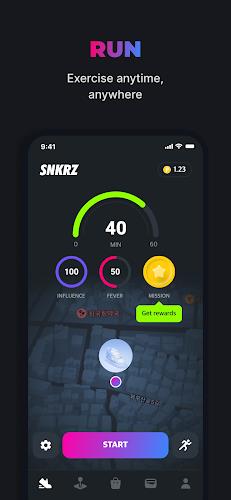 SNKRZ - A fitness rewards app Screenshot3