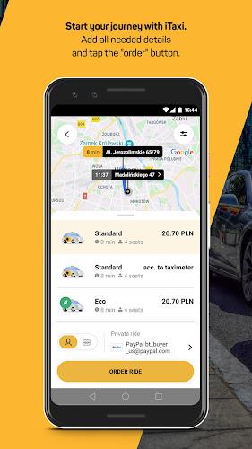 iTaxi - the taxi app Screenshot4