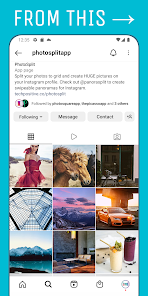 PhotoSplit - Photo Splitter for Instagram Screenshot1