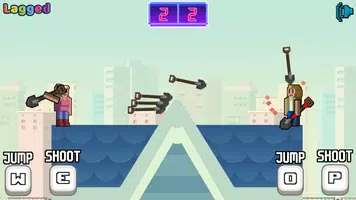 Rooftop Shooters - 2 Player Games Screenshot3