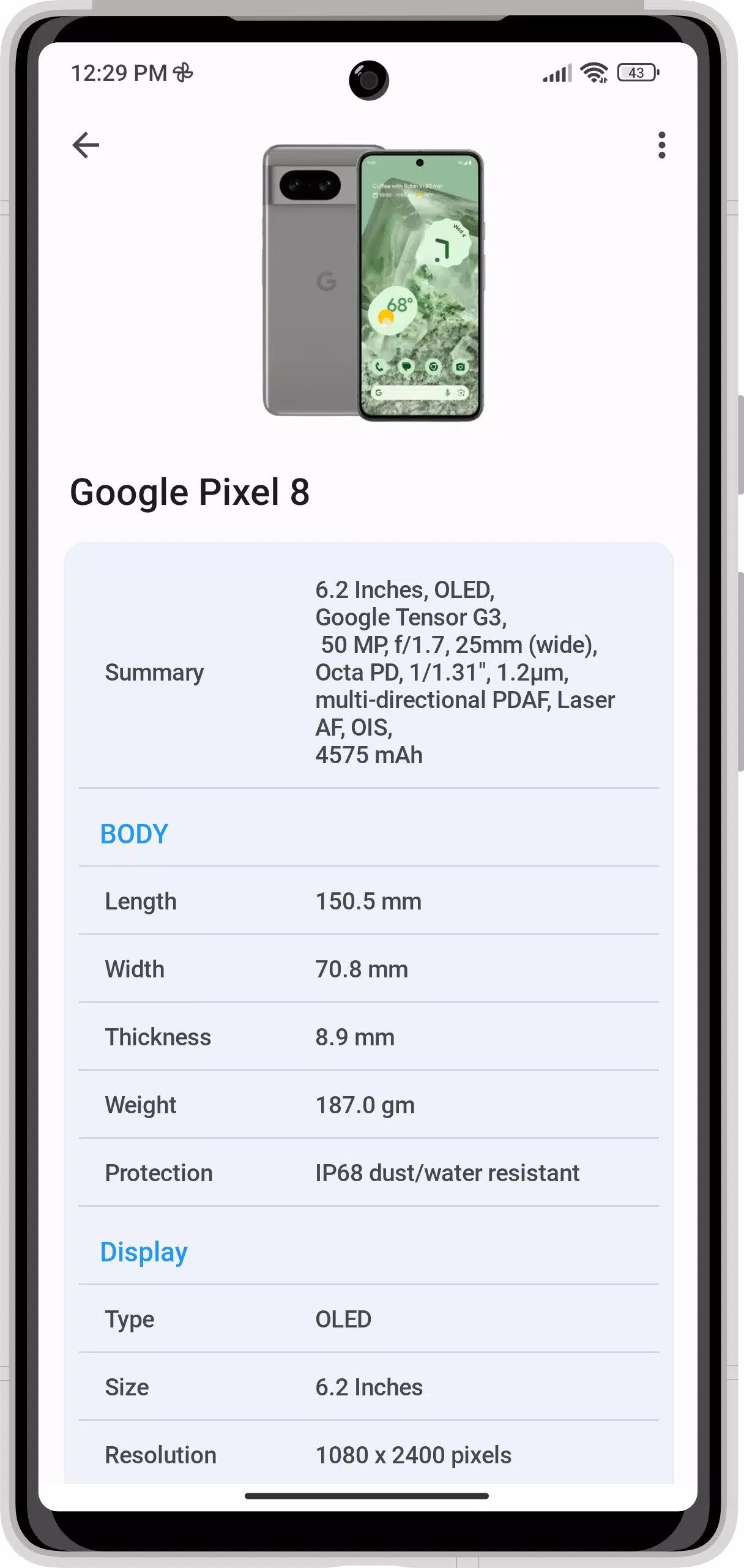 CPU X - Device & System info Screenshot1