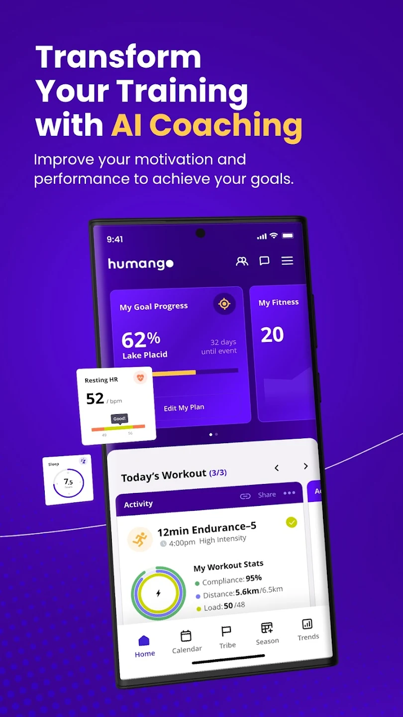 Humango: AI training planner Screenshot3