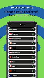 Upper VPN - Secure VPN Screenshot3