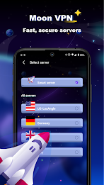 Moon VPN - Fast Proxy Screenshot3