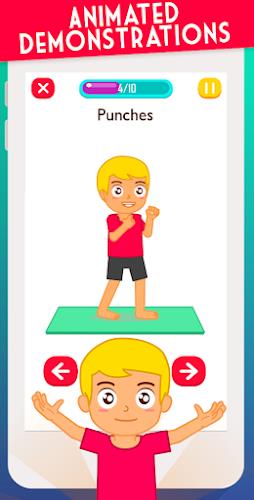 Exercise for Kids at home Screenshot7