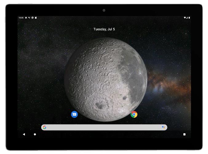Moon 3D Live Wallpaper Screenshot10