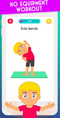 Exercise for Kids at home Screenshot5