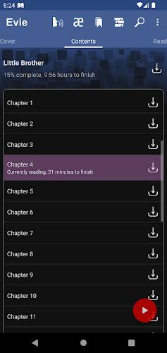 Evie - The eVoice book reader Screenshot2