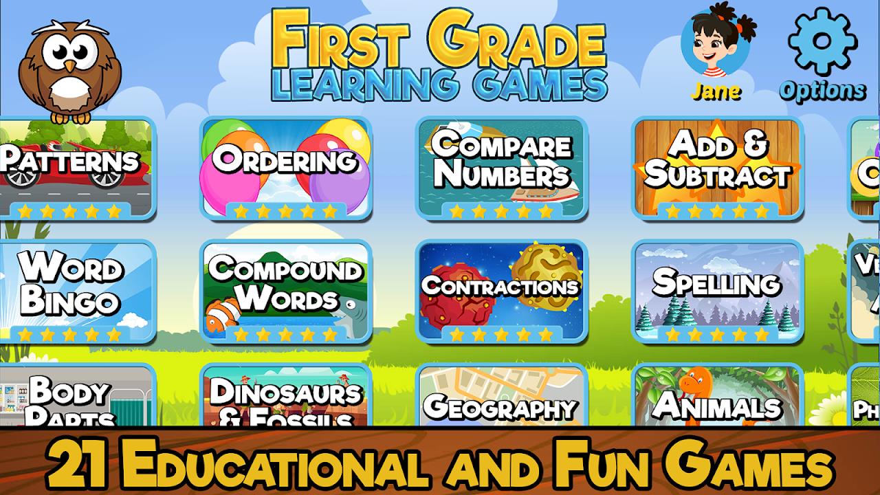 First Grade Learning Games Screenshot4