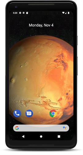 Mars 3D Live Wallpaper Screenshot2