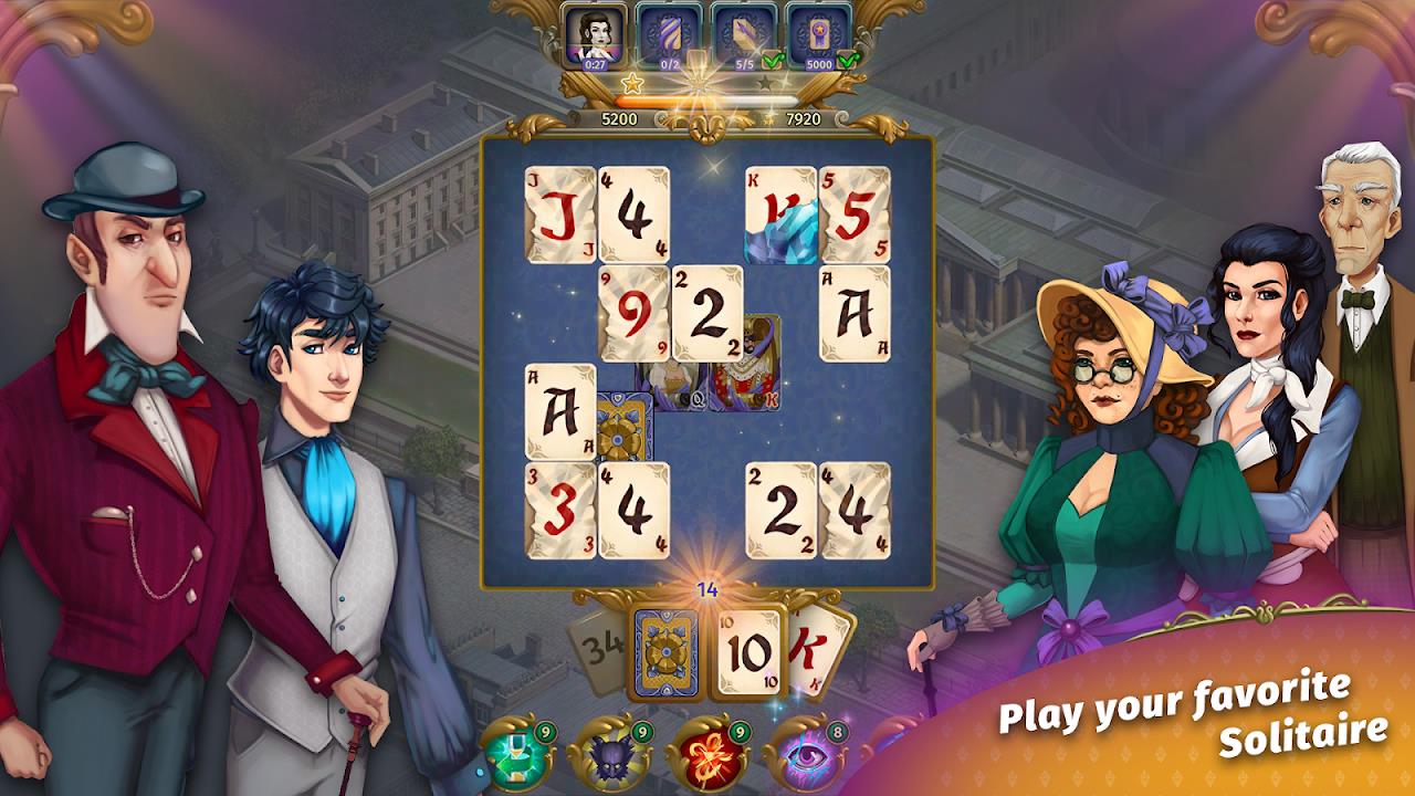 Solitaire Enchanted Deck Screenshot1