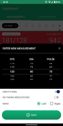 Blood Pressure - Joda App Screenshot2