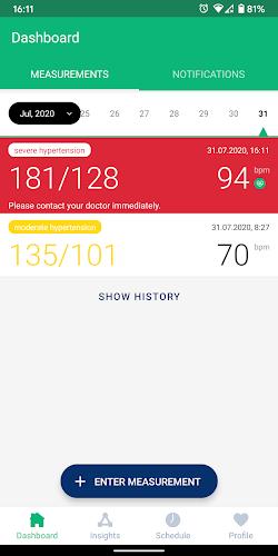 Blood Pressure - Joda App Screenshot1