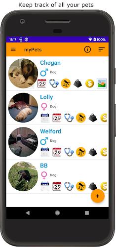 myPets - Pet Manager Screenshot1