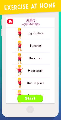 Exercise for Kids at home Screenshot6