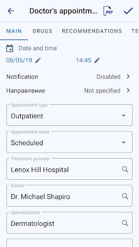 Medical records Screenshot3