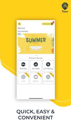 Towr : Car Towing and Washing Screenshot2