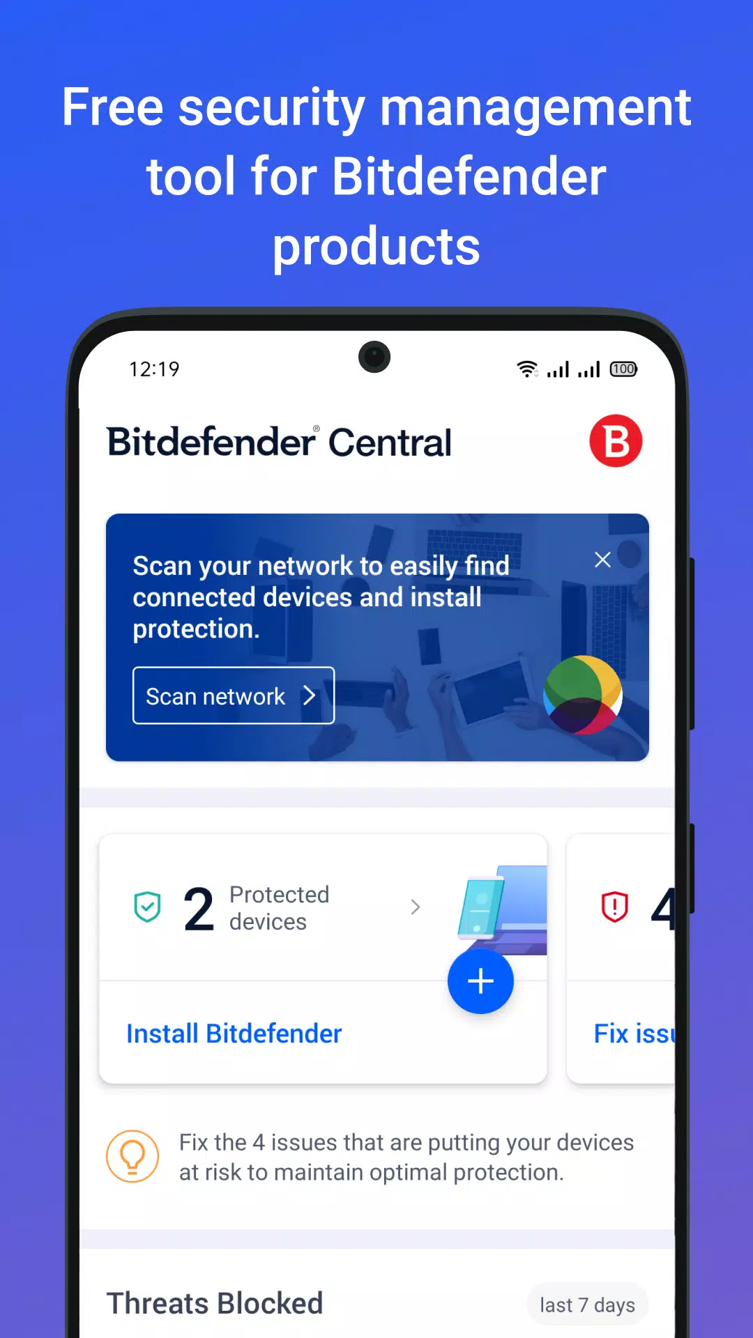 Bitdefender Central Screenshot3