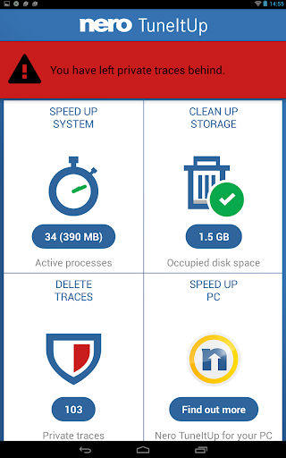 Nero TuneItUp | Boost & Clean Screenshot1