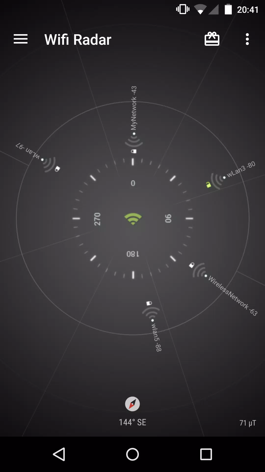 Wifi Radar Screenshot2