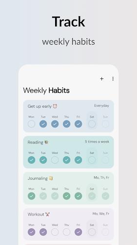 TheFor: Habit Tracker Screenshot3