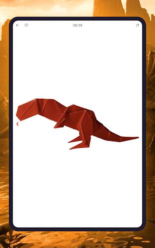 Origami dinosaurs paper shapes Screenshot16