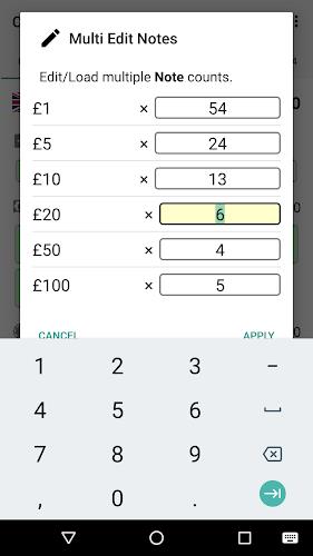 Cash Counter Count Note & Coin Screenshot19