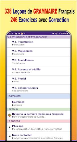 Grammaire Français + Exercices Screenshot2