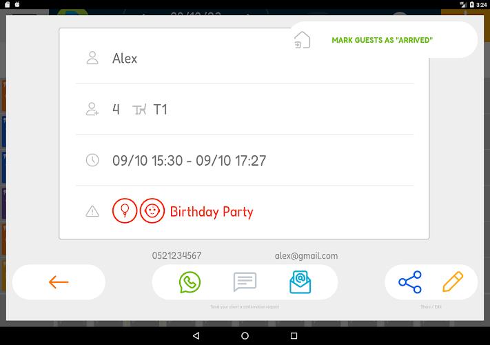 Table Planner & Reservations Screenshot4