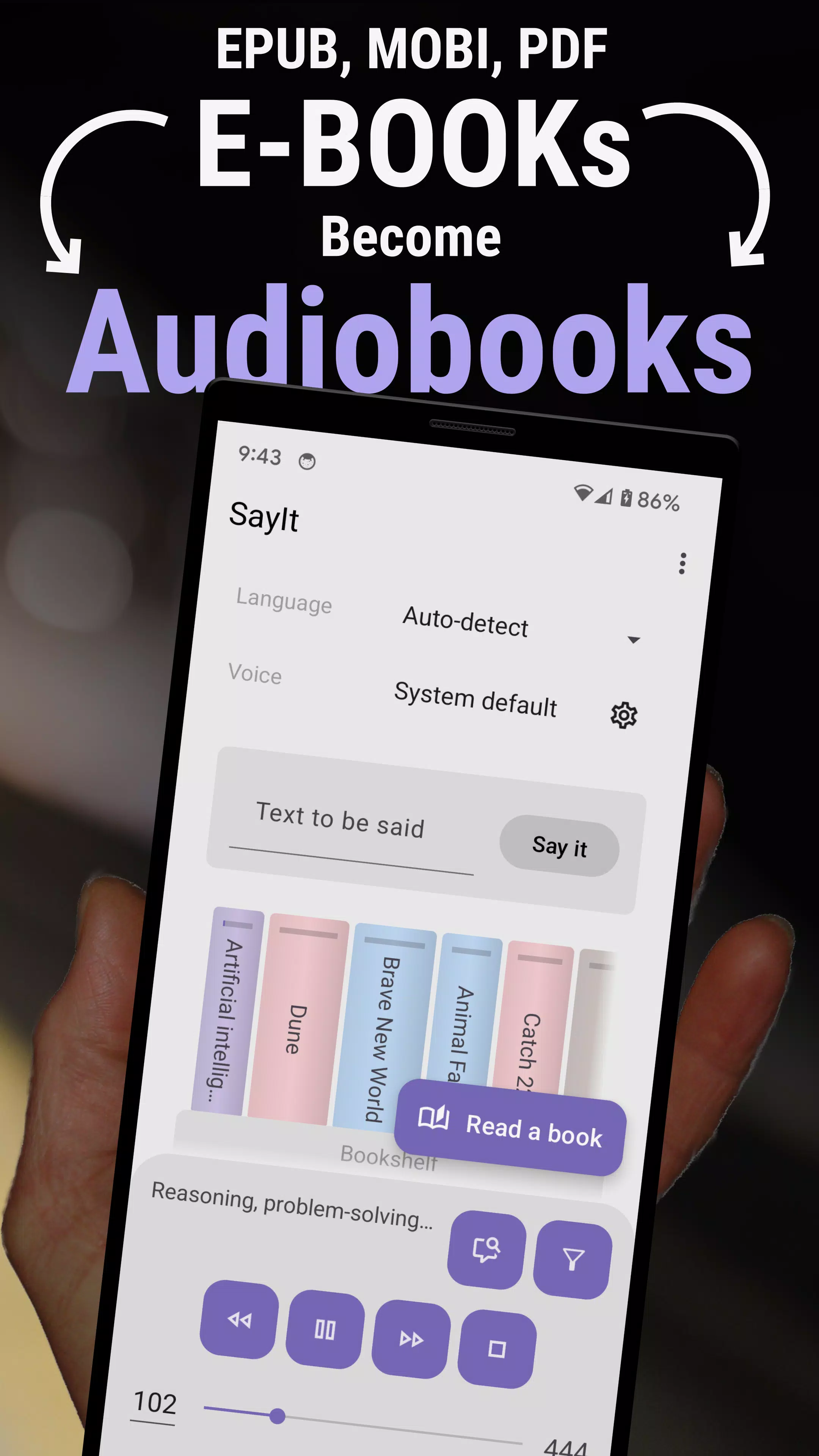 SayIt: Read with Ears Screenshot2