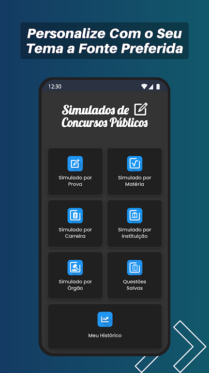 Simulado de Concursos Públicos Screenshot5