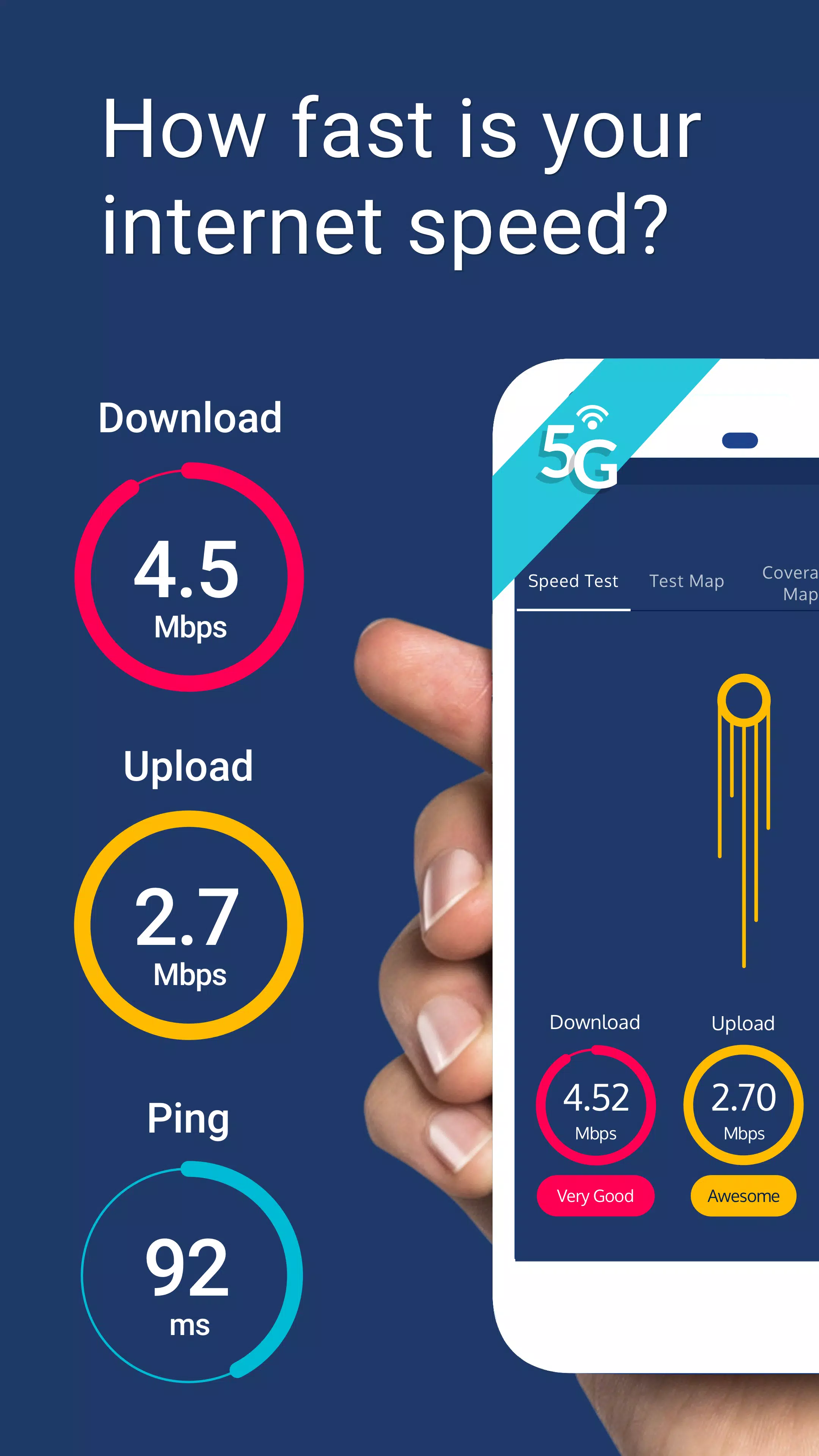 Meteor Speed Test 4G, 5G, WiFi Screenshot3