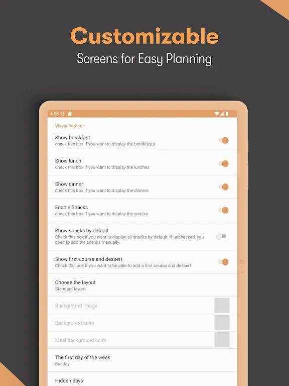 FoodPlanner-Thực đơn hàng ngày Screenshot14