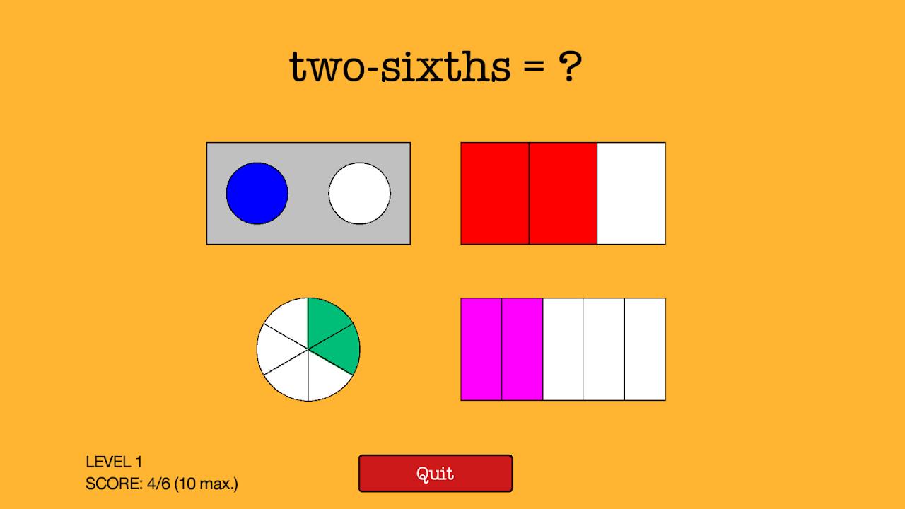 Fractions To Go Screenshot7