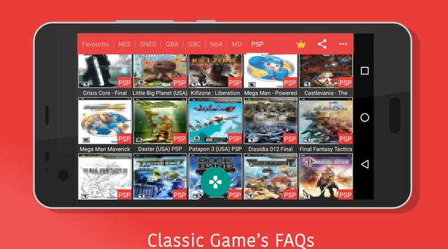 Classic Emulator for PSP Free Screenshot2