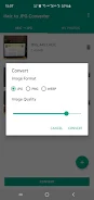 Heic to JPG/PNG/WEBP Converter Screenshot3