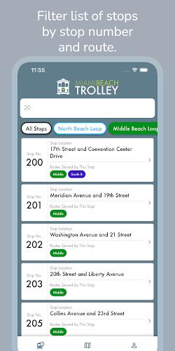 Miami Beach Trolley Tracker Screenshot2