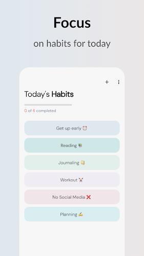 TheFor: Habit Tracker Screenshot2