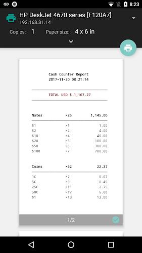 Cash Counter Count Note & Coin Screenshot18