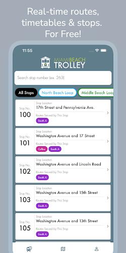 Miami Beach Trolley Tracker Screenshot1