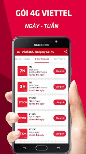 My Viettel: Đăng Ký 4G Viettel Screenshot1
