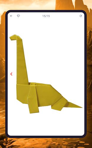 Origami dinosaurs paper shapes Screenshot13