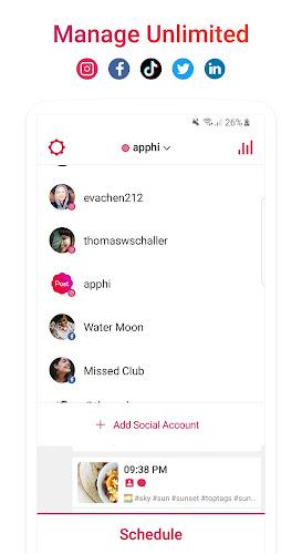 Apphi: Schedule Social Media Screenshot4