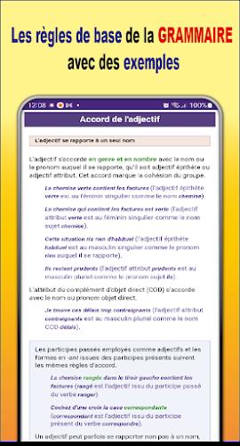 Grammaire Français + Exercices Screenshot3