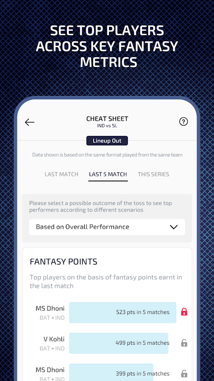 PerfectLineup - Fantasy Teams Screenshot13