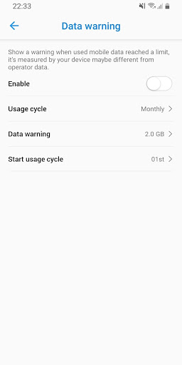 Data Usage - Data Manager Screenshot3