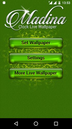 Madina Clock Live Wallpaper Screenshot4